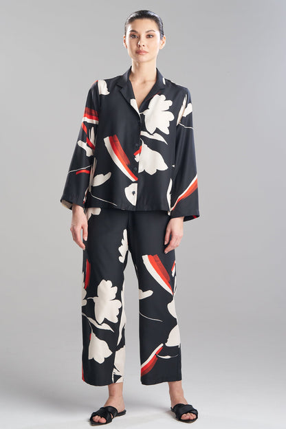 Kami Notch PJ Set Black Natori