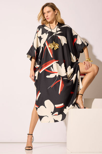 Kami Caftan Black Natori