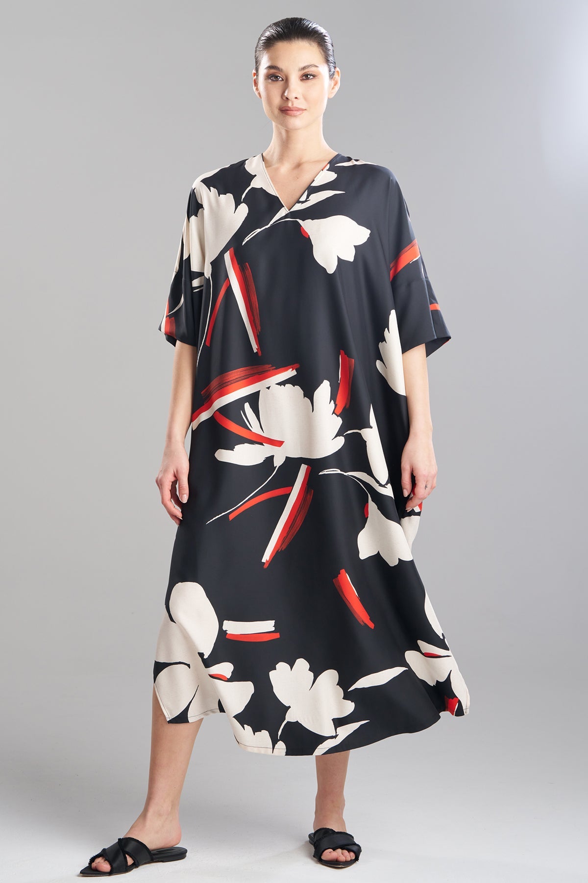 Kami Caftan Black Natori