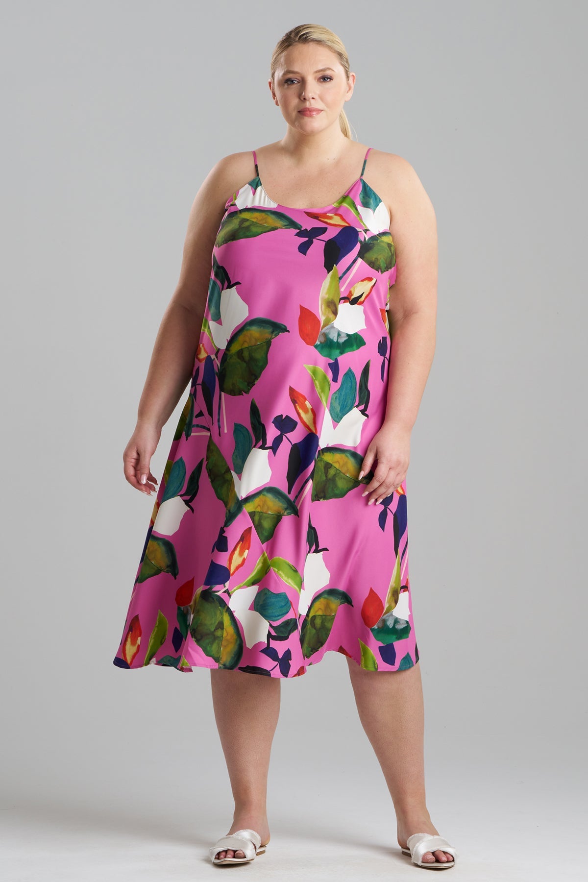 Daido Slip Dress Magenta Natori