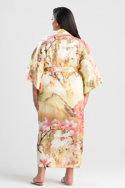 Floral Garden Robe Golden Hour Natori