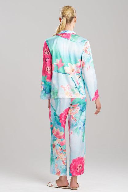 Floral Garden Notch PJ Blue Multi Natori