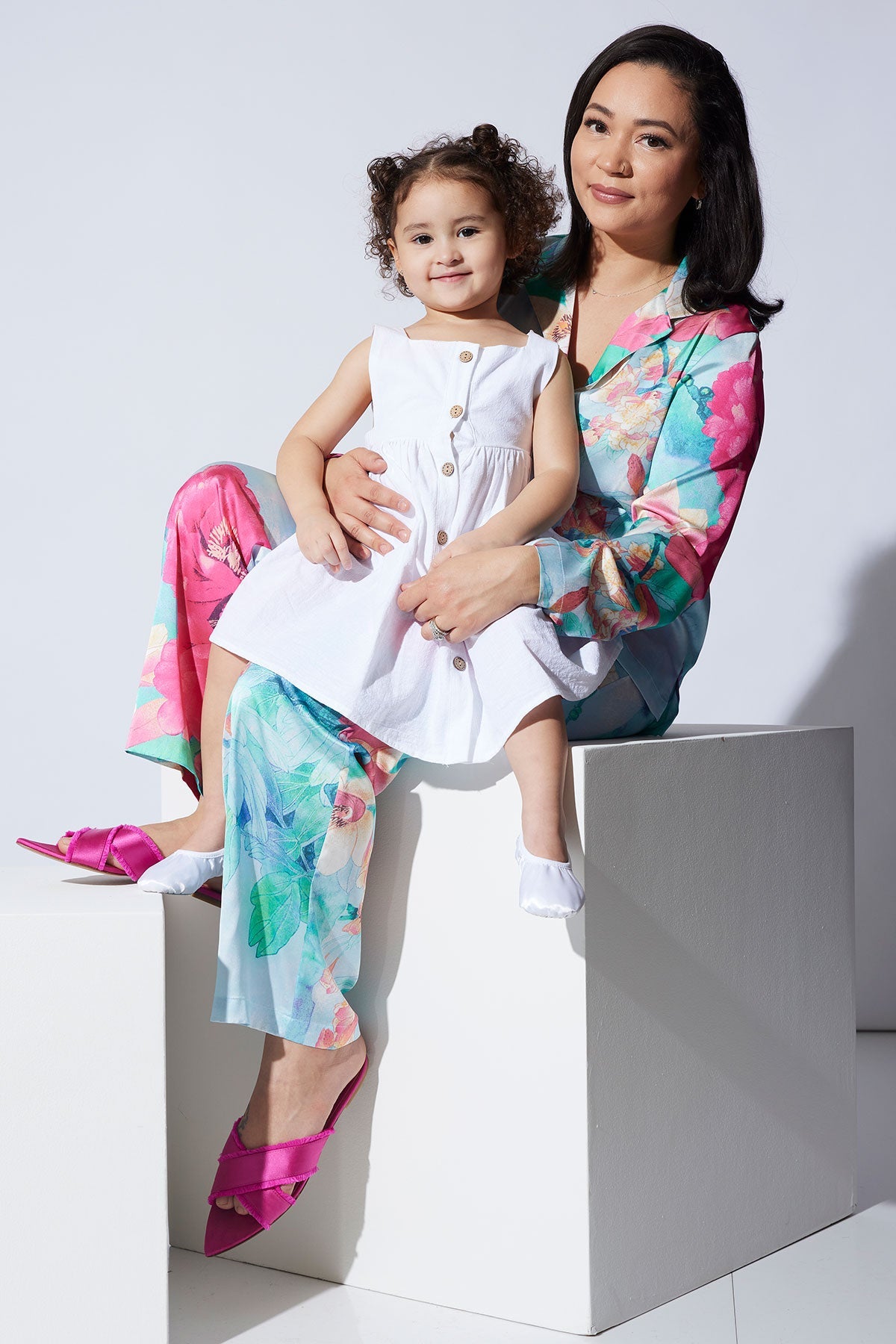 Floral Garden Notch PJ Blue Multi Natori