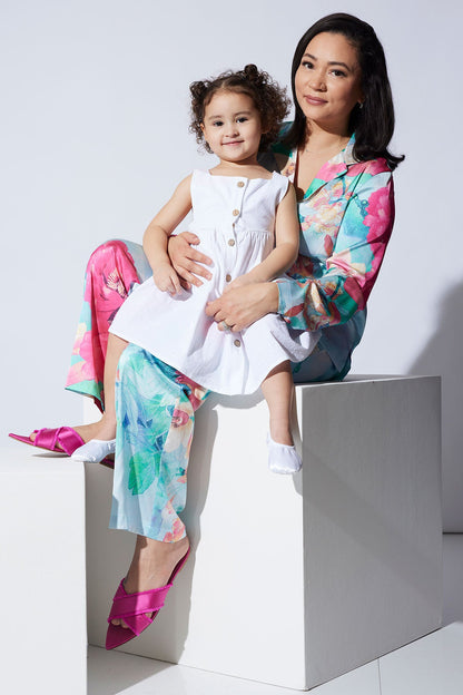 Floral Garden Notch PJ Blue Multi Natori