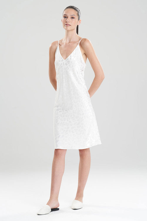 Buy Decadence V-Neck Chemise in Warm White Online Warm White Natori