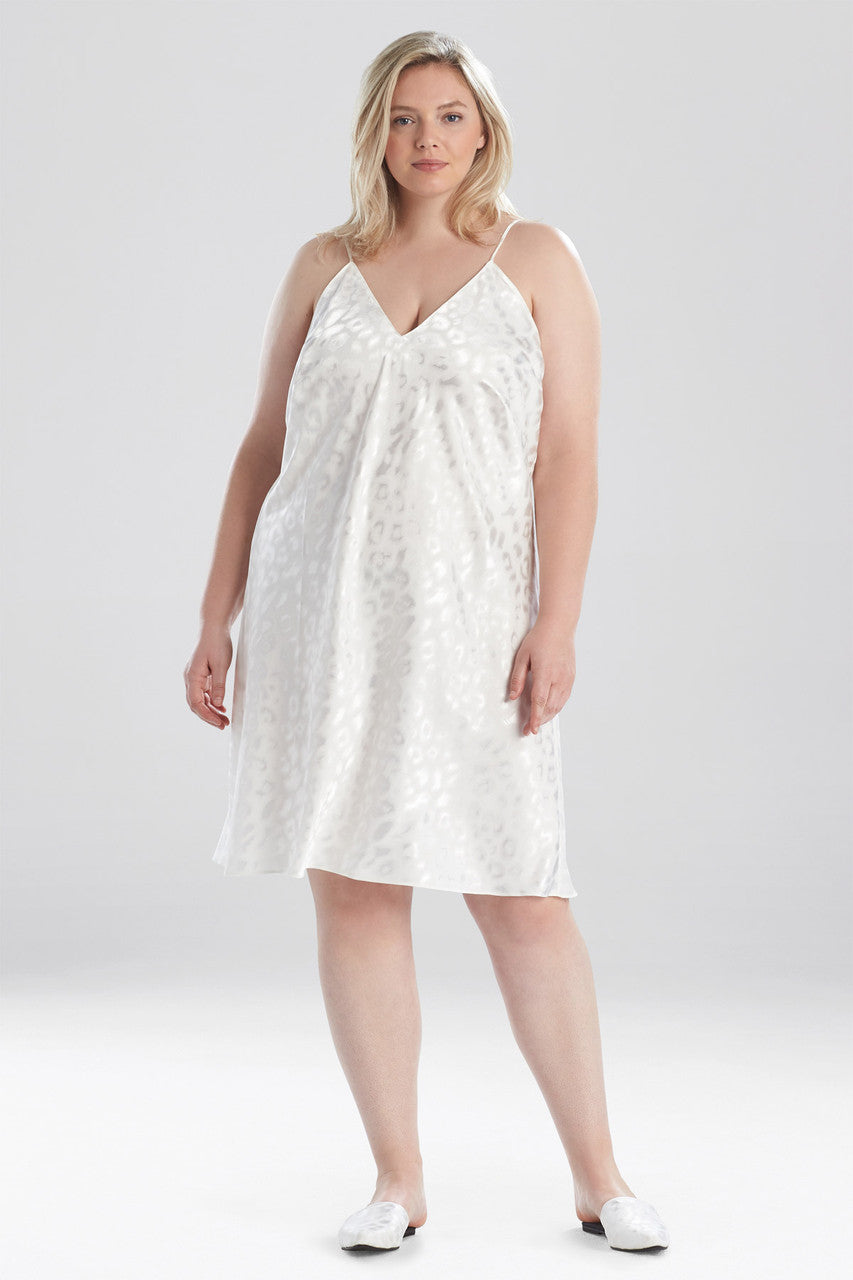 Buy Decadence V-Neck Chemise in Warm White Online Warm White Natori