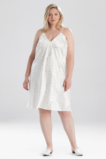Buy Decadence V-Neck Chemise in Warm White Online Warm White Natori