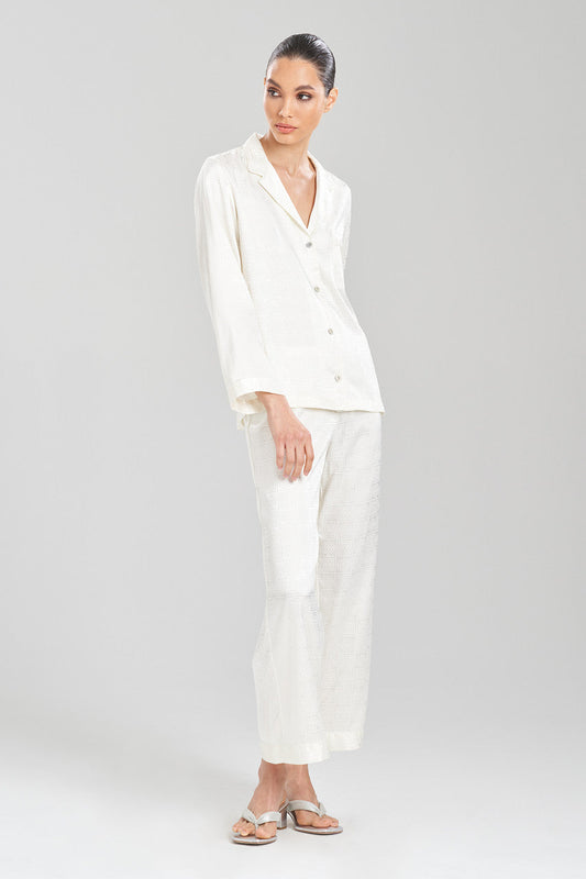 Buy Infinity Jacquard PJ in Ivory Online Ivory Natori