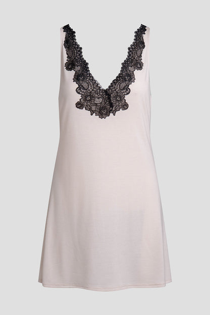 Luxe Shangri-La TENCEL™ V-Neck Chemise Pearl Natori