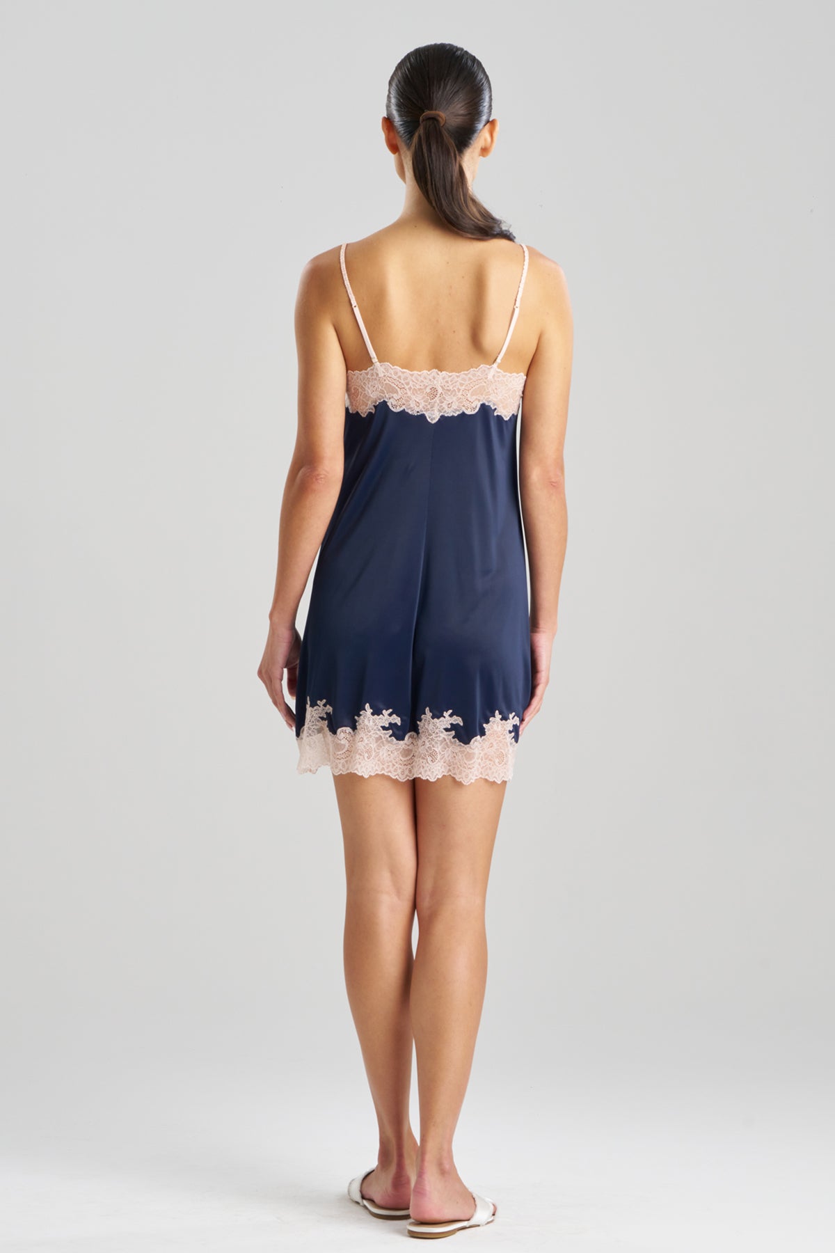 Enchant Chemise - Basics Night Blue/Rose Natori
