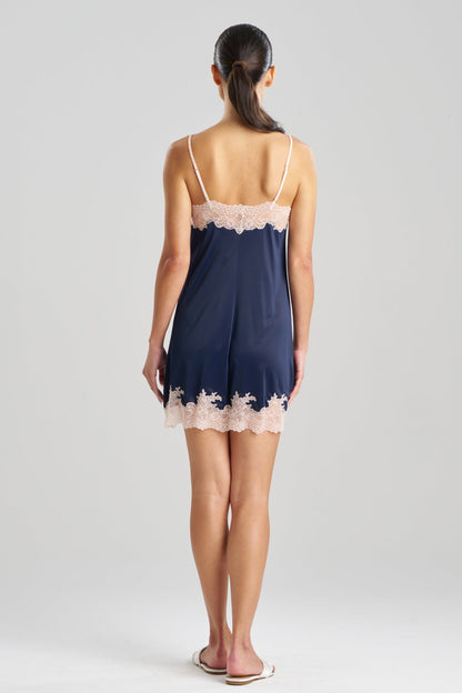 Enchant Chemise - Basics Night Blue/Rose Natori