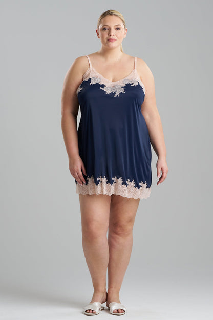 Enchant Chemise - Basics Night Blue/Rose Natori