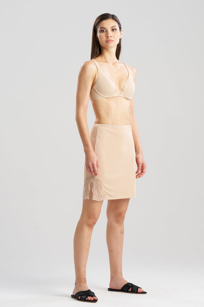 Buy Body Doubles Lace Applique Half Slip in Café Online Café Natori