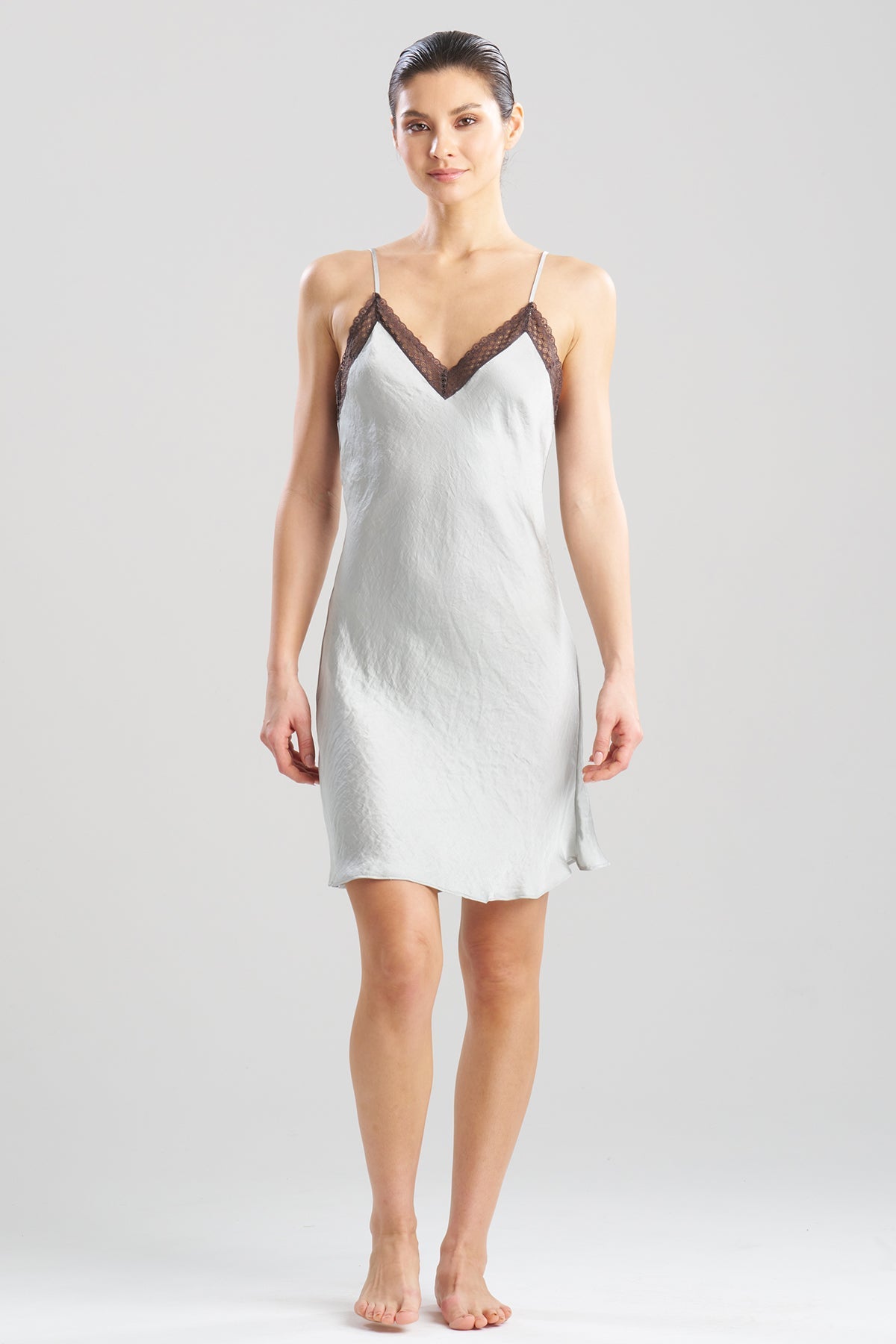 Buy Ashley Icon Lace Chemise in Celadon Online Celadon Natori
