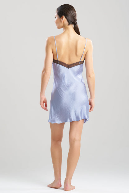 Ashley Icon Lace Chemise French Blue Natori