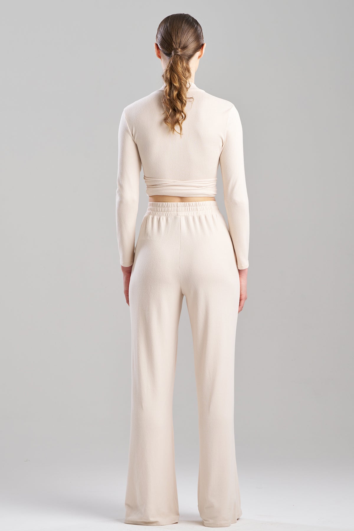 Bliss Essentials Wide Leg Pants Wheat Natori
