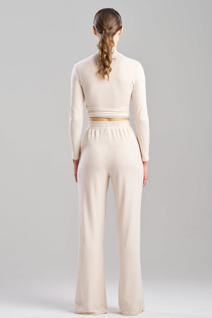 Bliss Essentials Wide Leg Pants Wheat Natori
