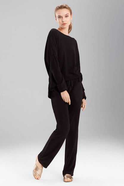 Buy Terry Lounge Pants in Black Online Black Natori