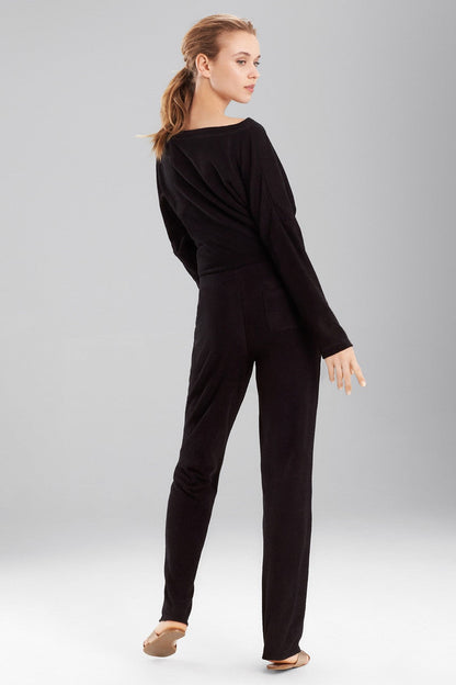 Buy Terry Lounge Pants in Black Online Black Natori
