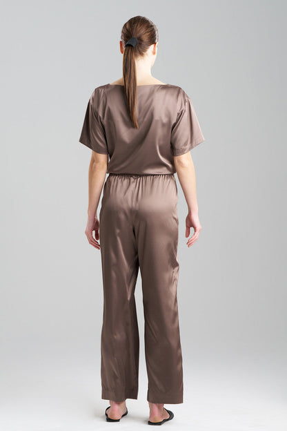 Buy Glamour Straight Leg Pants in Taupe Online Taupe Natori