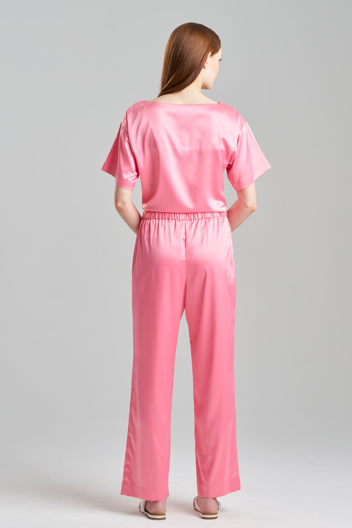 Glamour Straight Leg Pants Flamingo Natori