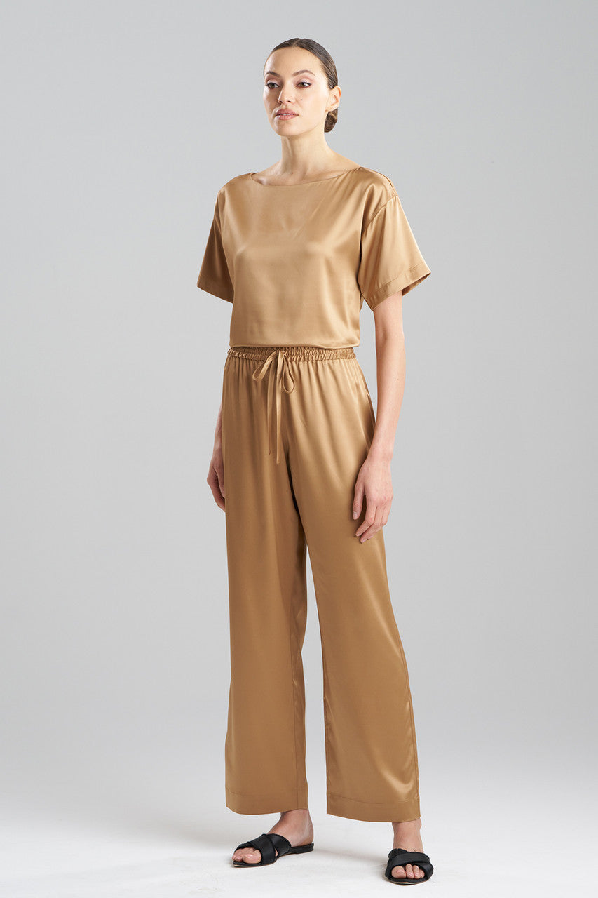 Buy Glamour Straight Leg Pants in Toffee Online Toffee Natori