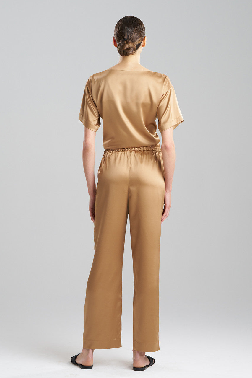 Buy Glamour Straight Leg Pants in Toffee Online Toffee Natori