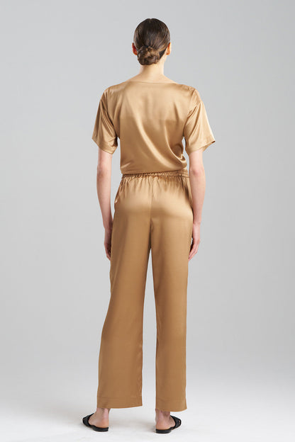 Buy Glamour Straight Leg Pants in Toffee Online Toffee Natori