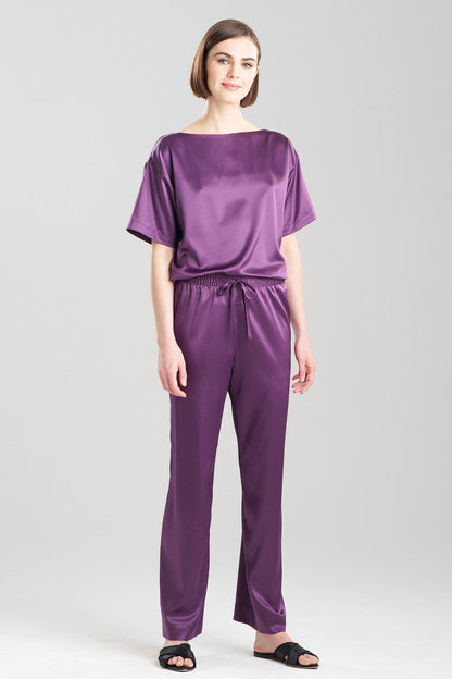 Buy Glamour Straight Leg Pants in Imperial Purple Online Imperial Purple Natori