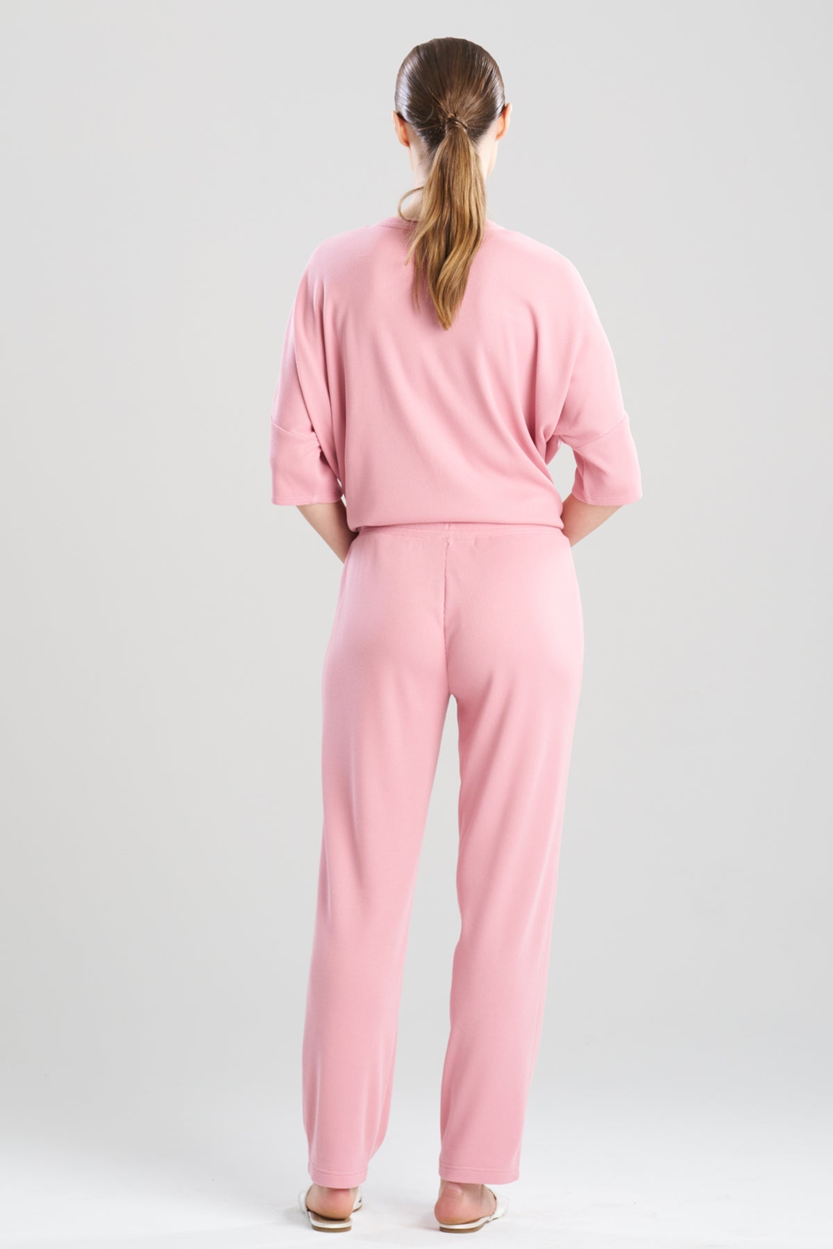 Tranquility Waffle Tapered Pants Rose Natori