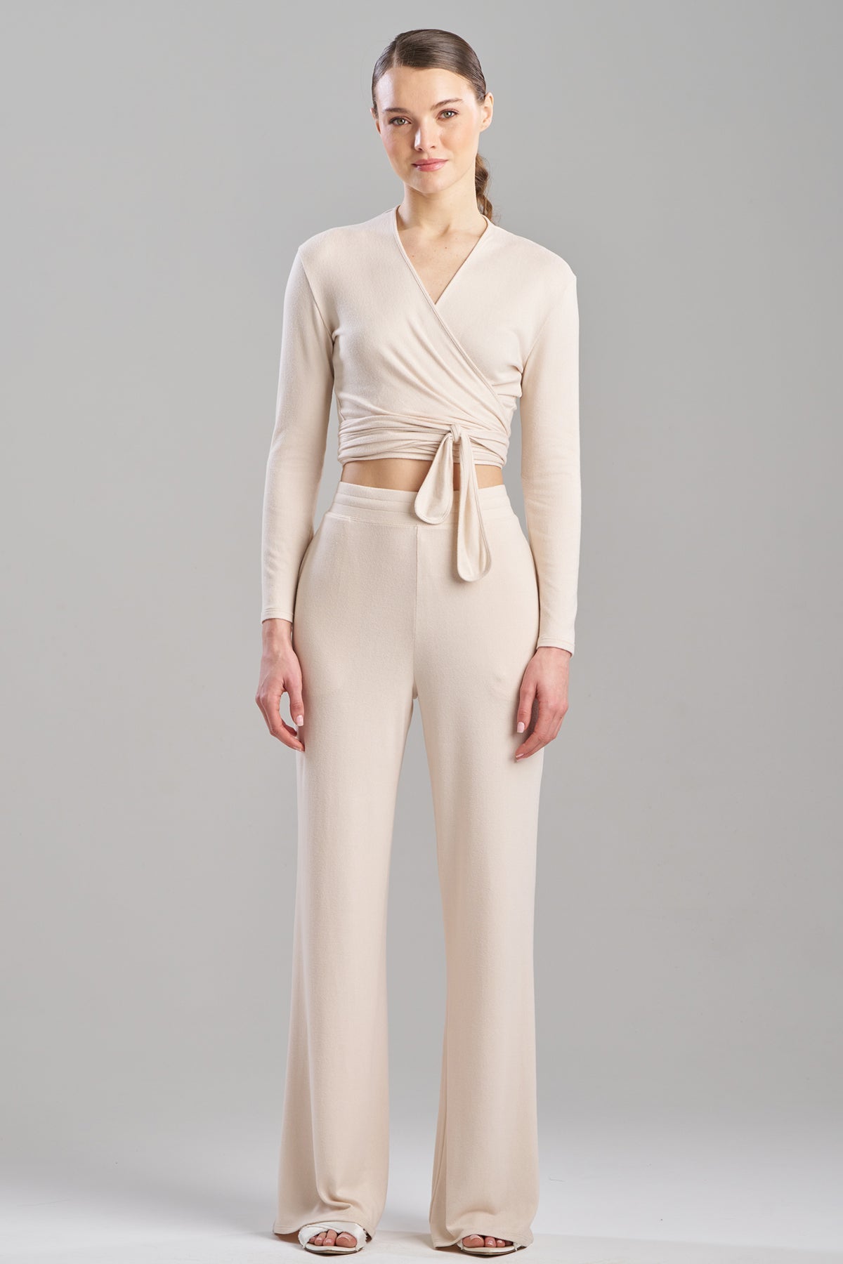Bliss Essentials Ballet Wrap Wheat Natori