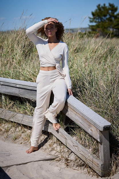 Bliss Essentials Ballet Wrap Wheat Natori