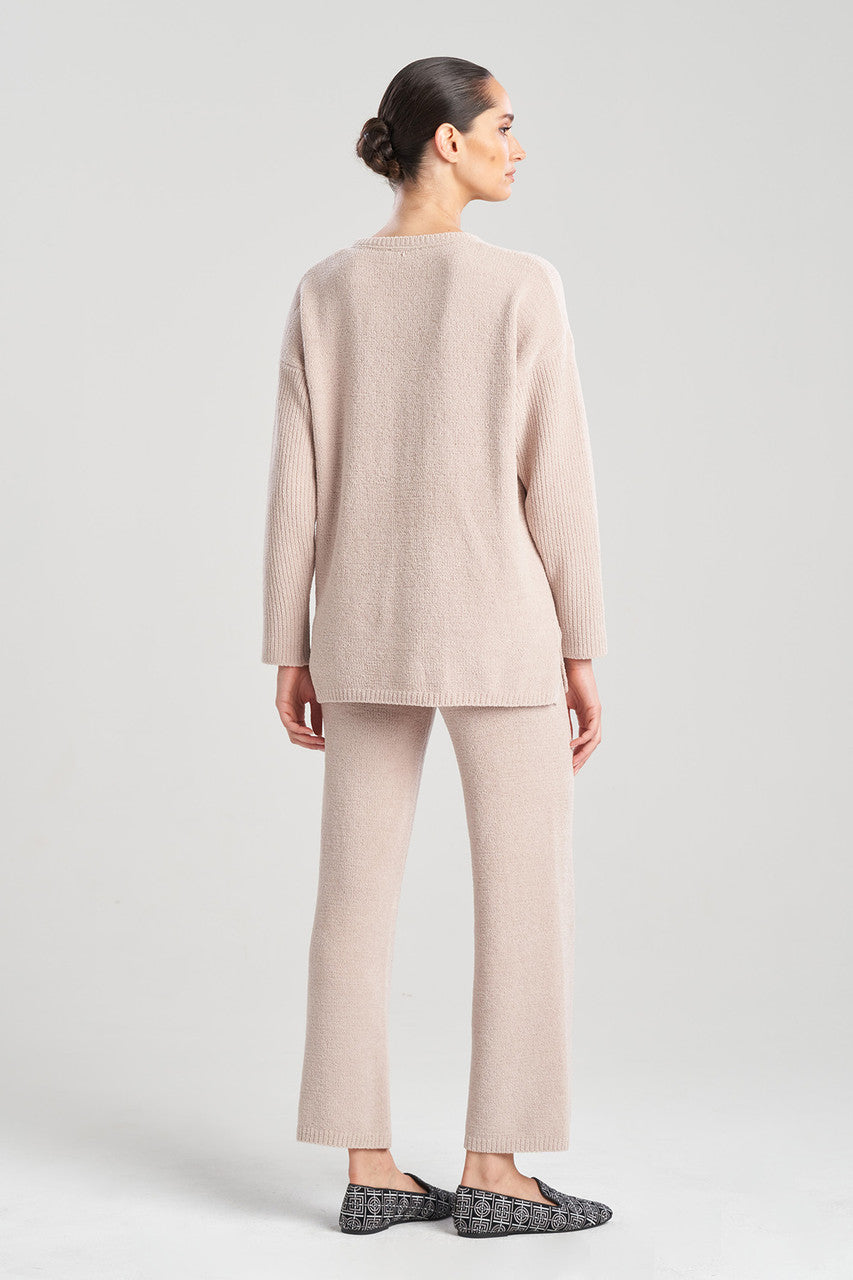 Buy Aura Solid Chenille Top in Mink Online Mink Natori