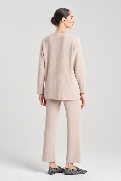 Buy Aura Solid Chenille Top in Mink Online Mink Natori