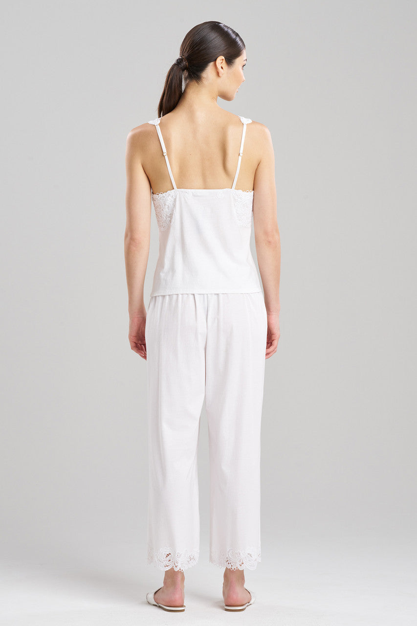 Buy Bliss Harmony Lace V-Neck Cami in White Online White Natori