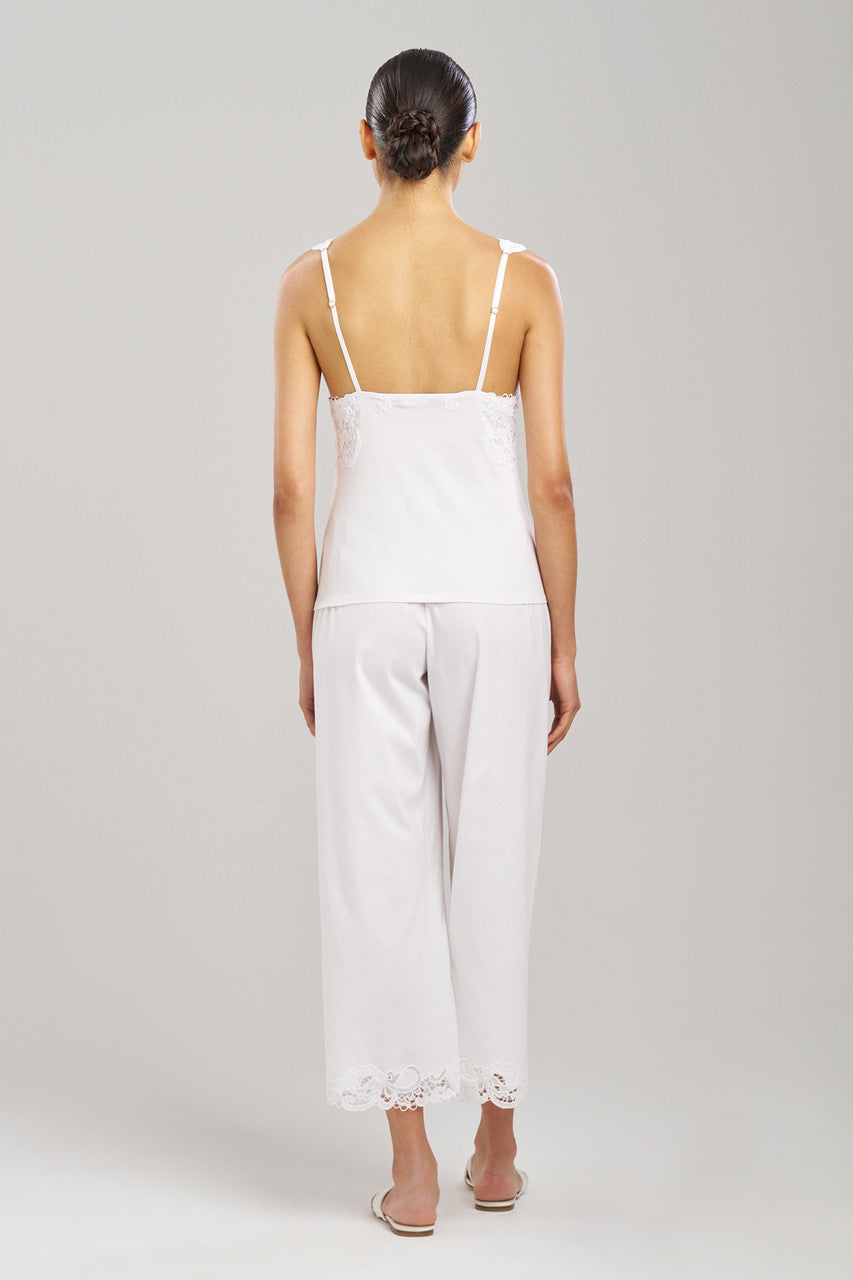 Buy Bliss Harmony Lace V-Neck Cami in White Online White Natori
