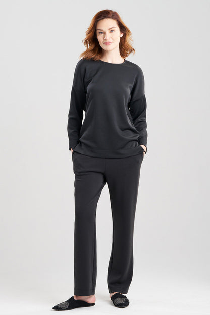 Buy Anywhere Wedge Top in Black Online Black Natori