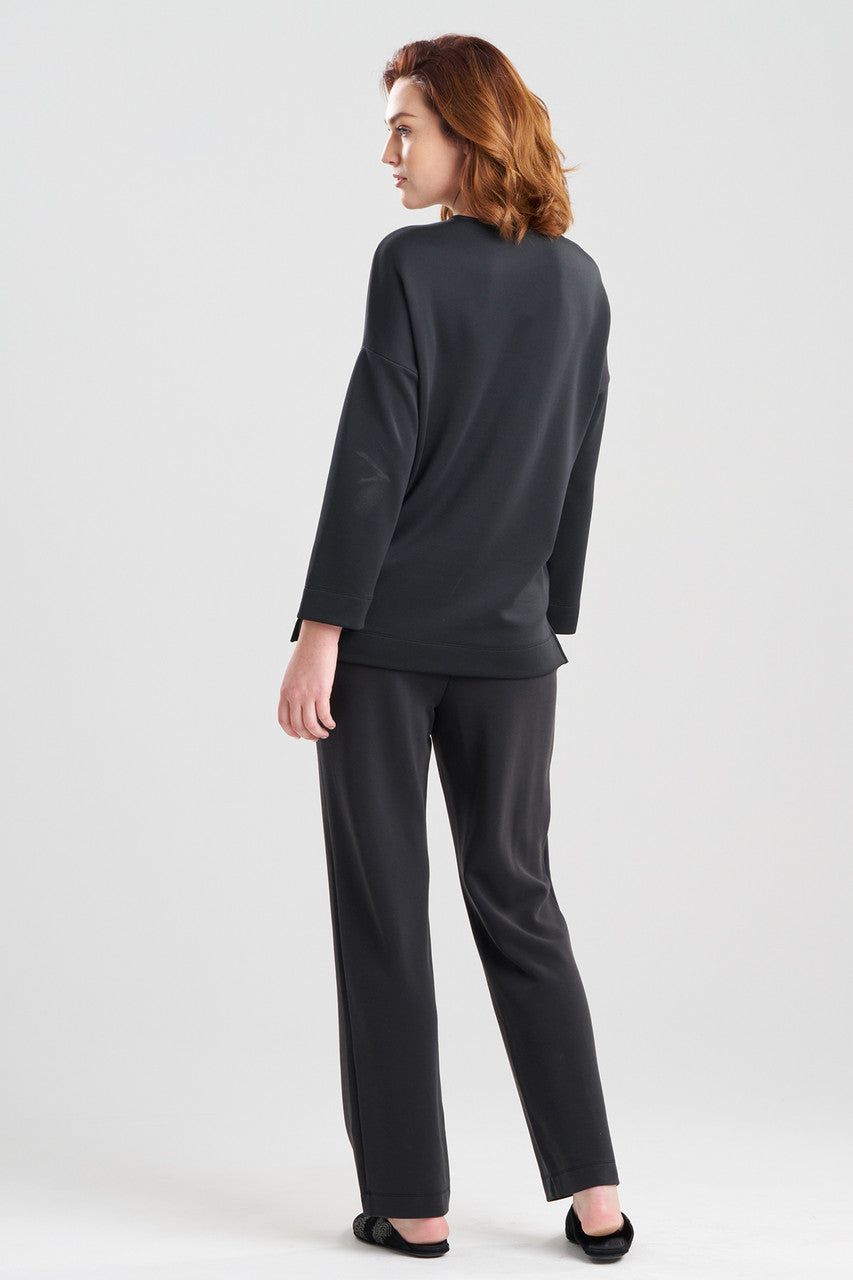 Buy Anywhere Wedge Top in Black Online Black Natori