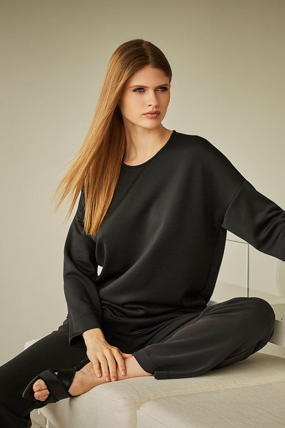 Buy Anywhere Wedge Top in Black Online Black Natori