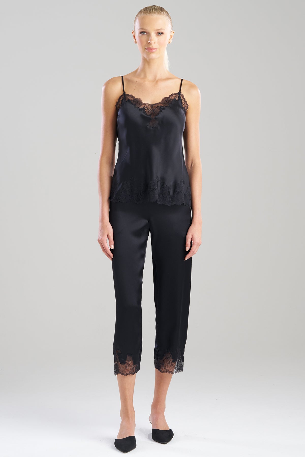Lolita Lace Cami PJ Black Natori