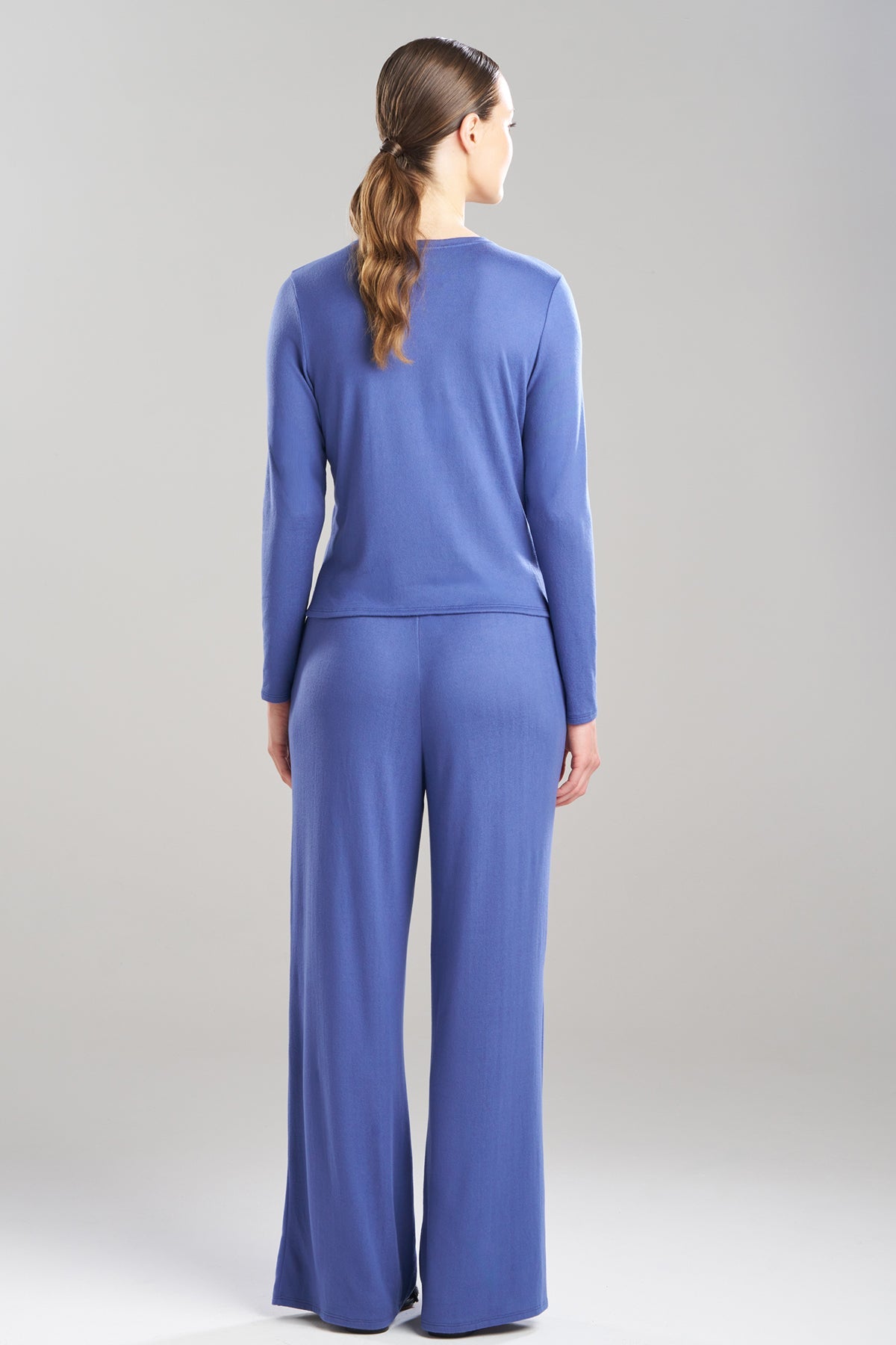 Bliss Essentials Long Sleeve PJ Set Bluefrost Natori
