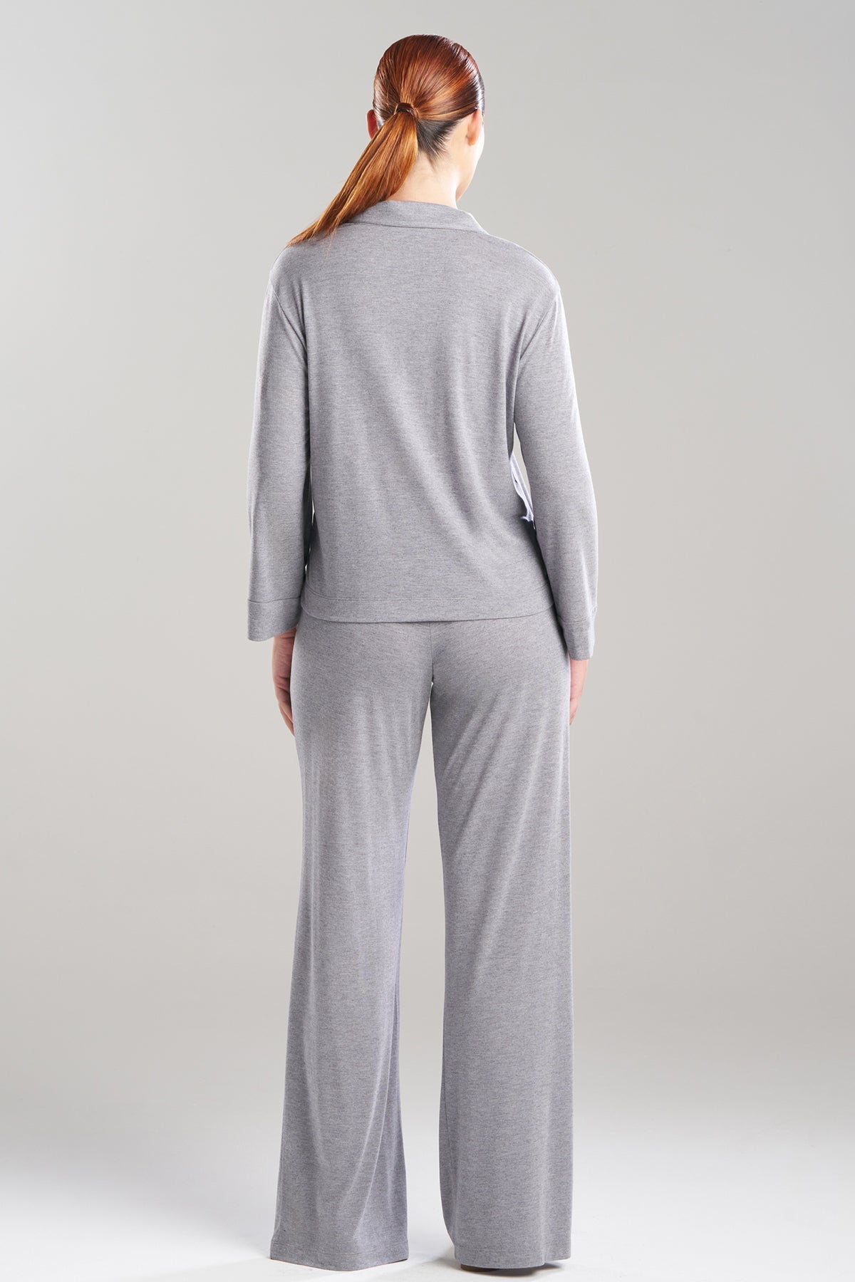 Shangri-La TENCEL™ Notch PJ Set Light Heather Grey Natori