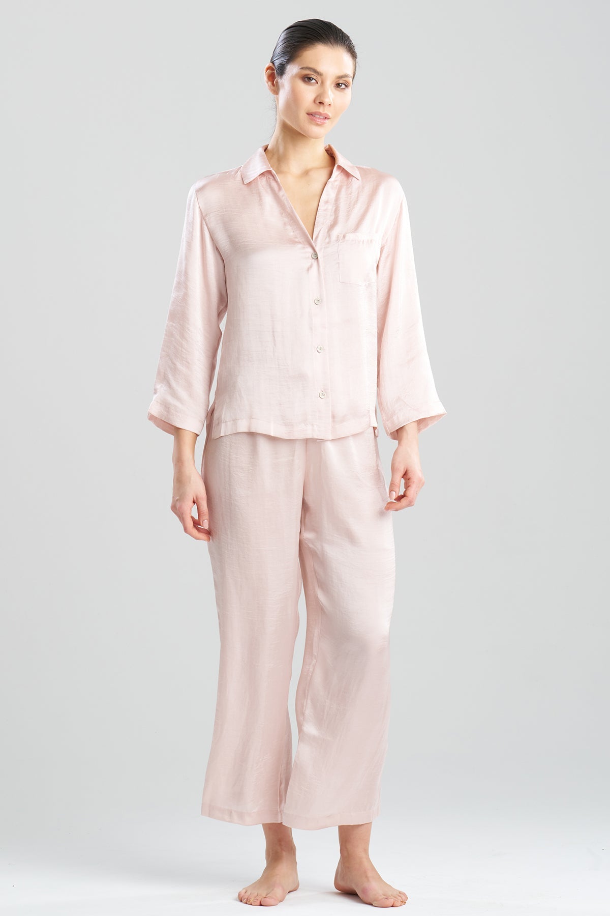 Ashley Icon Notch PJ Shell Pink Natori