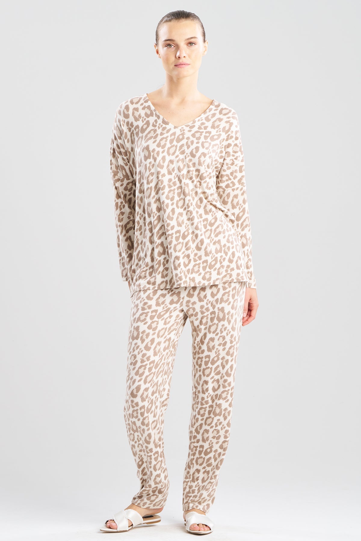 Ombre Leopard Printed Oasis PJ Mink Natori