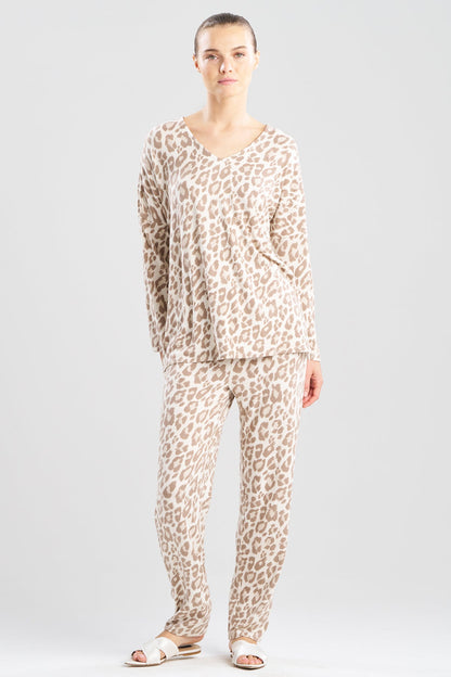 Ombre Leopard Printed Oasis PJ Mink Natori