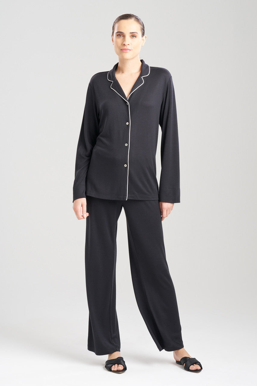 Buy Oasis Notch PJ in Black Online Black Natori