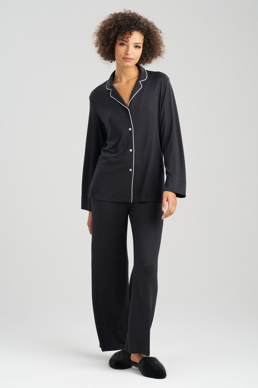 Buy Oasis Notch PJ in Black Online Black Natori