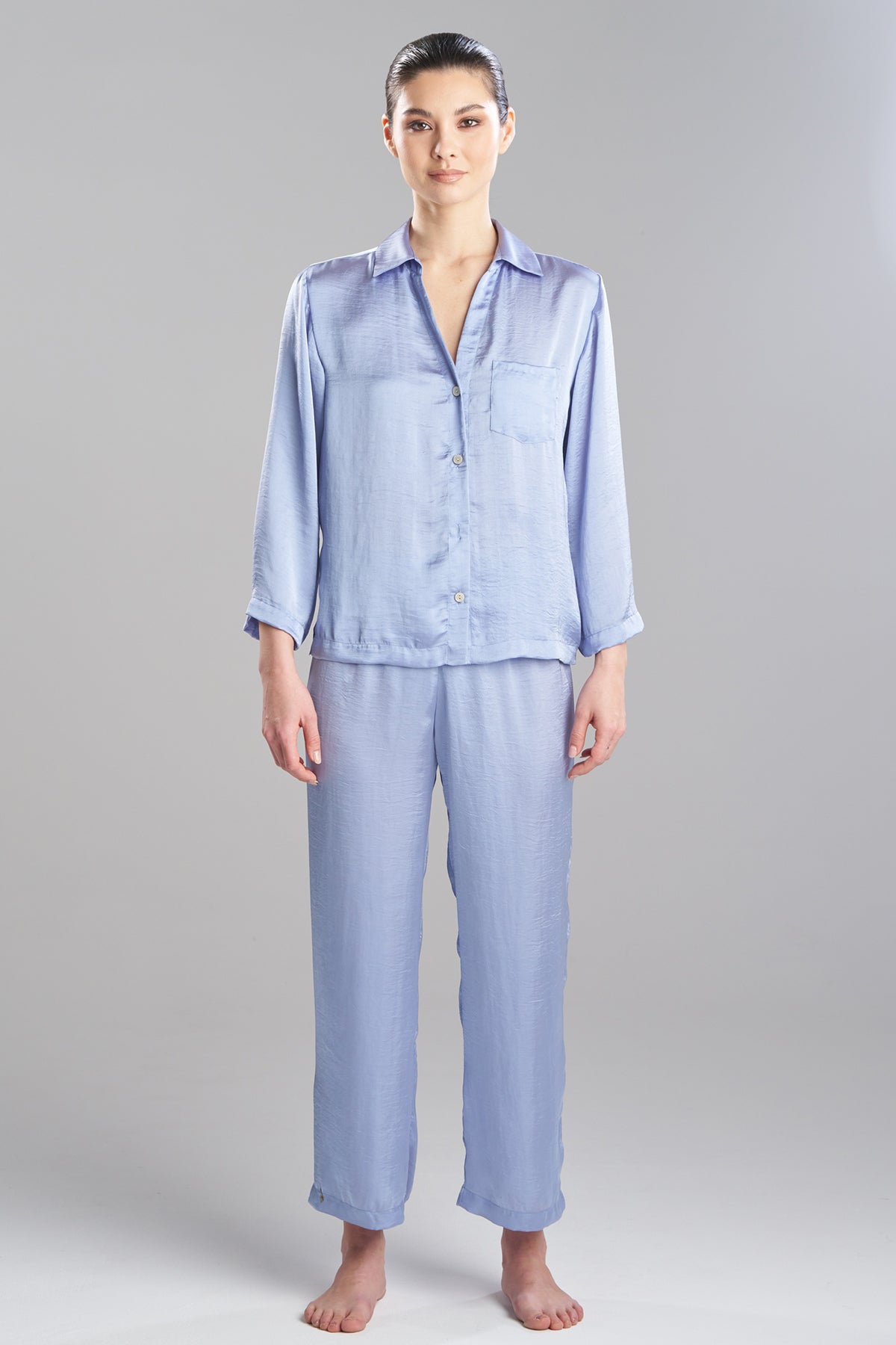 Ashley Icon Notch PJ French Blue Natori