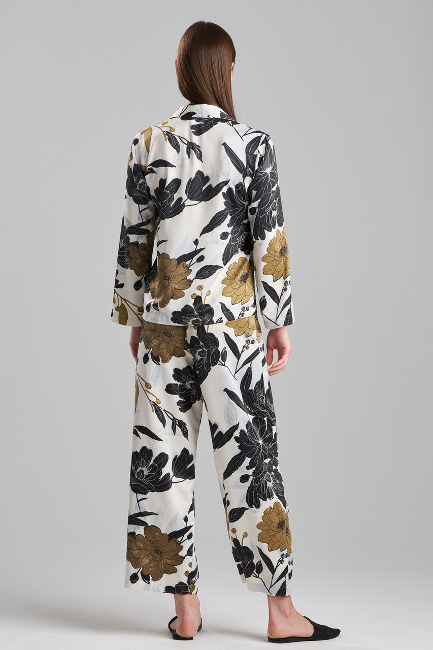 Buy Peony Blossom Notch PJ in Neutral Online Neutral Natori