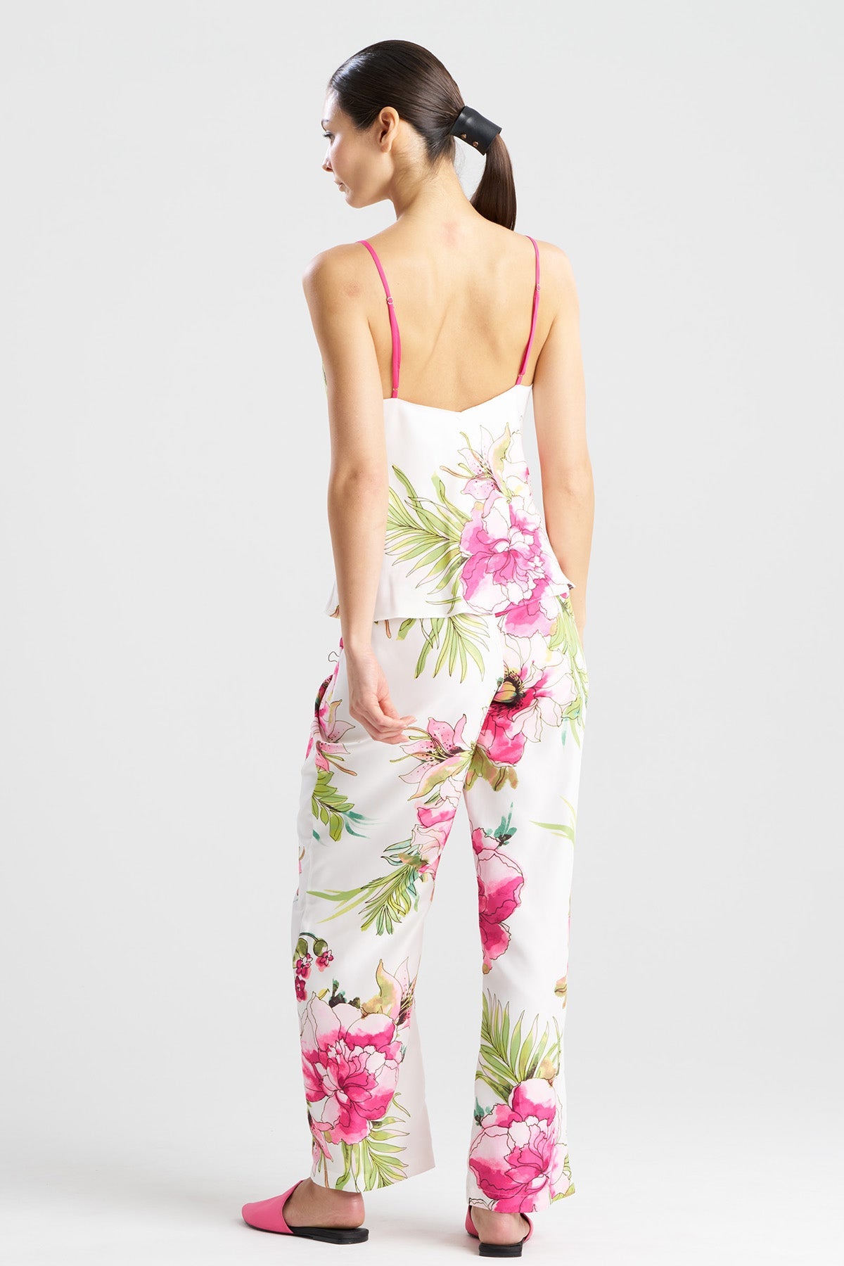 Sonomi Cami PJ White Multi Natori
